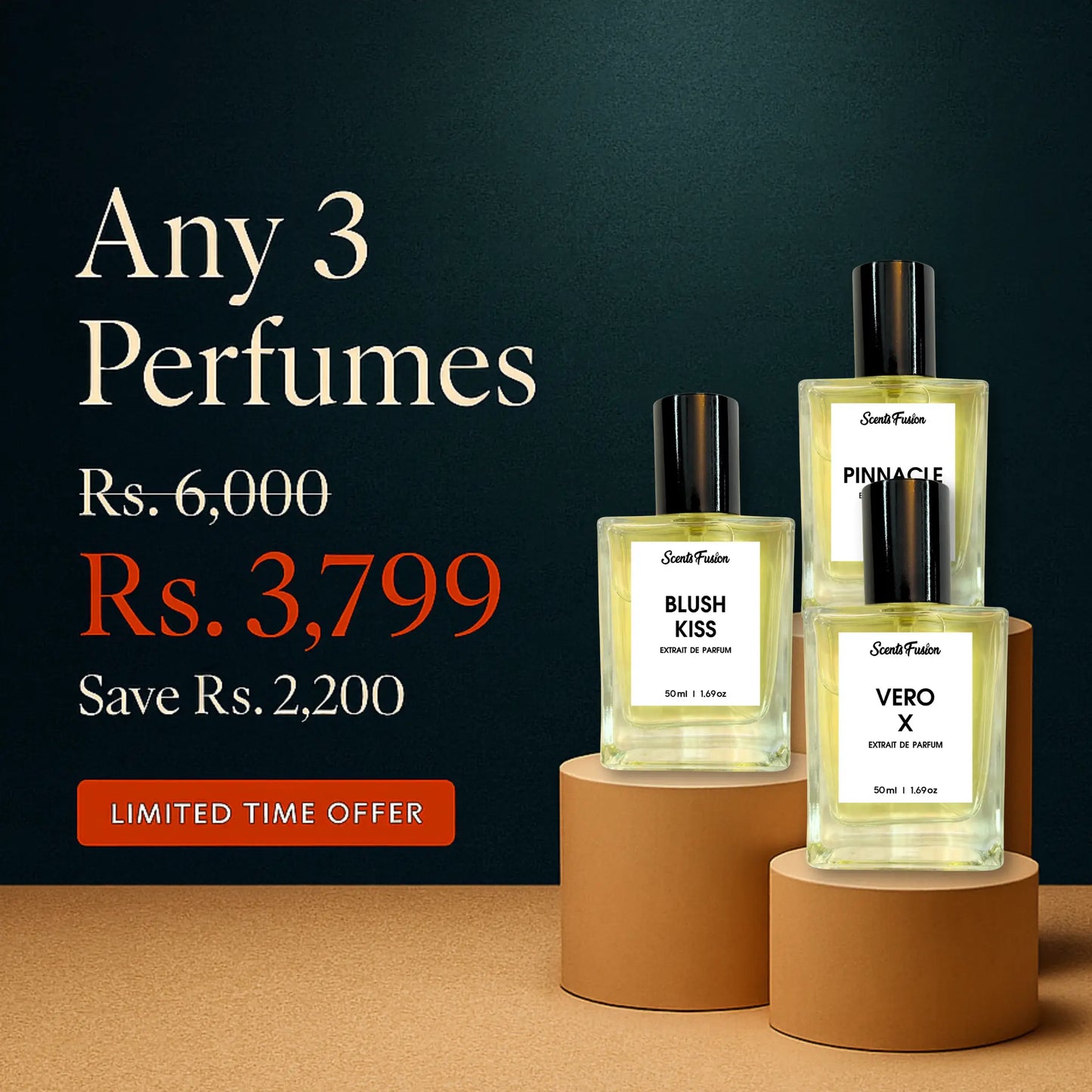 Any 3 Perfumes – Bundle Offer